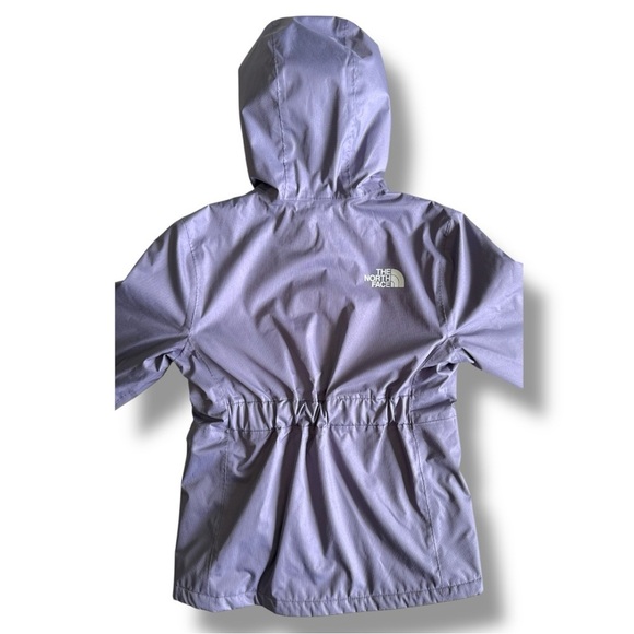 The North Face Girls Hooded Nylon Jacket Purple Fleece and Sherpa Lined - Picture 2 of 16